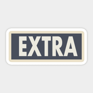 extra Sticker